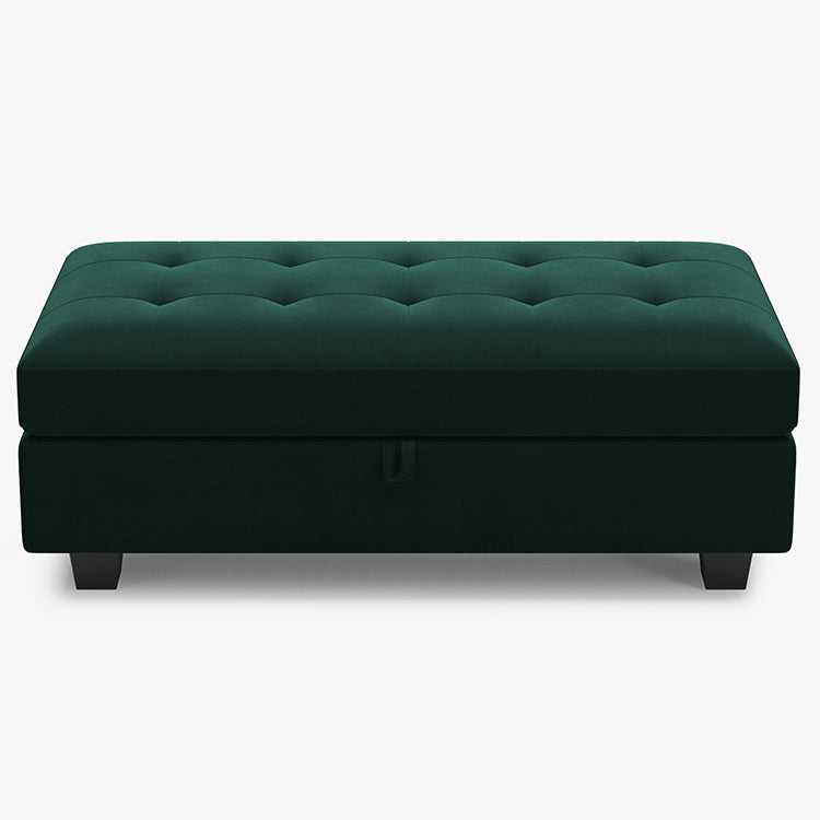 Belffin Modular Velvet Tufted Long Ottoman