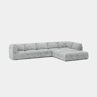Cloud-Gray-/-Corduroy-9-Seat-L-Shaped-Sectional