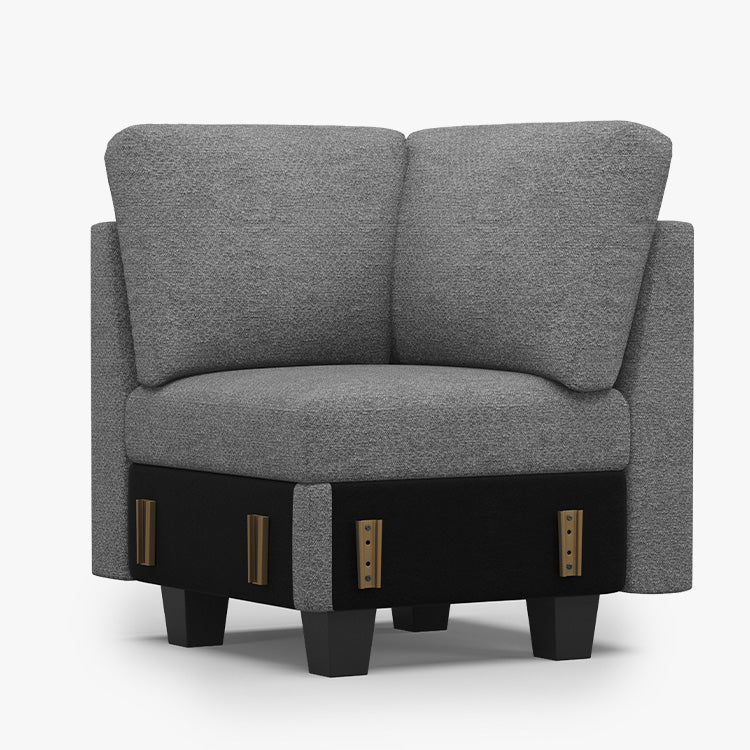 Silver-Grey-/-Chenille-Module-Corner-Seat