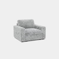 Cloud-Gray-/-Corduroy-Armchair