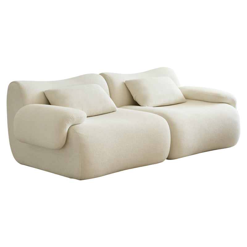 Boucle-Mint-Cream-Loveseat