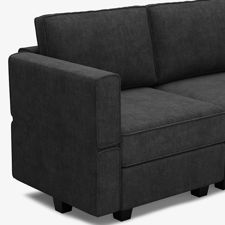 Belffin 7 Seats + 6 Sides Modular Terry Sofa with Storage Seat
