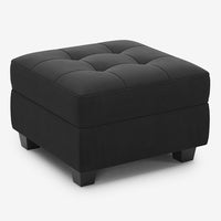 Ebony-Black-/-Velvet-Module-Ottoman