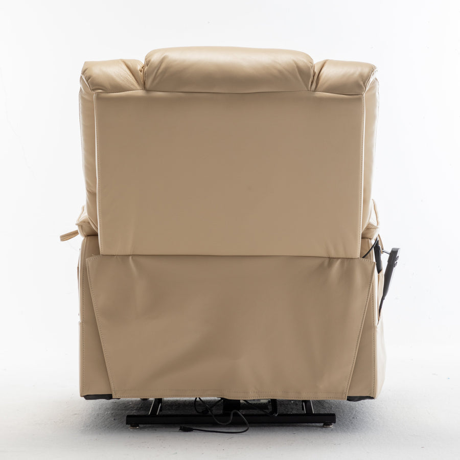 Smooth-Cream-/-Faux-Leather
