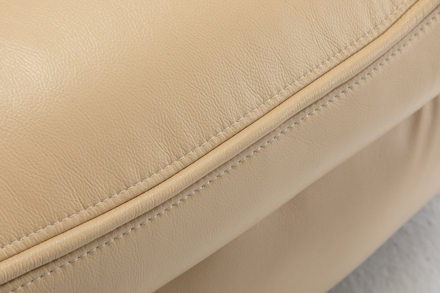 Smooth-Cream-/-Faux-Leather