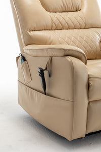 Smooth-Cream-/-Faux-Leather