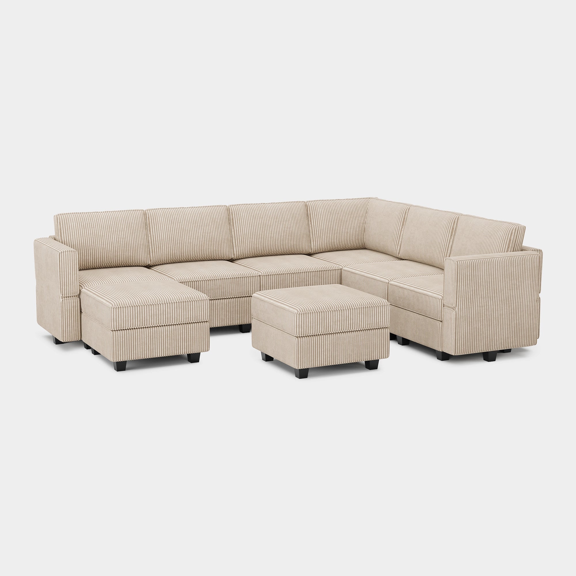 Ivory-Beige-/-Corduroy-A+7B+C