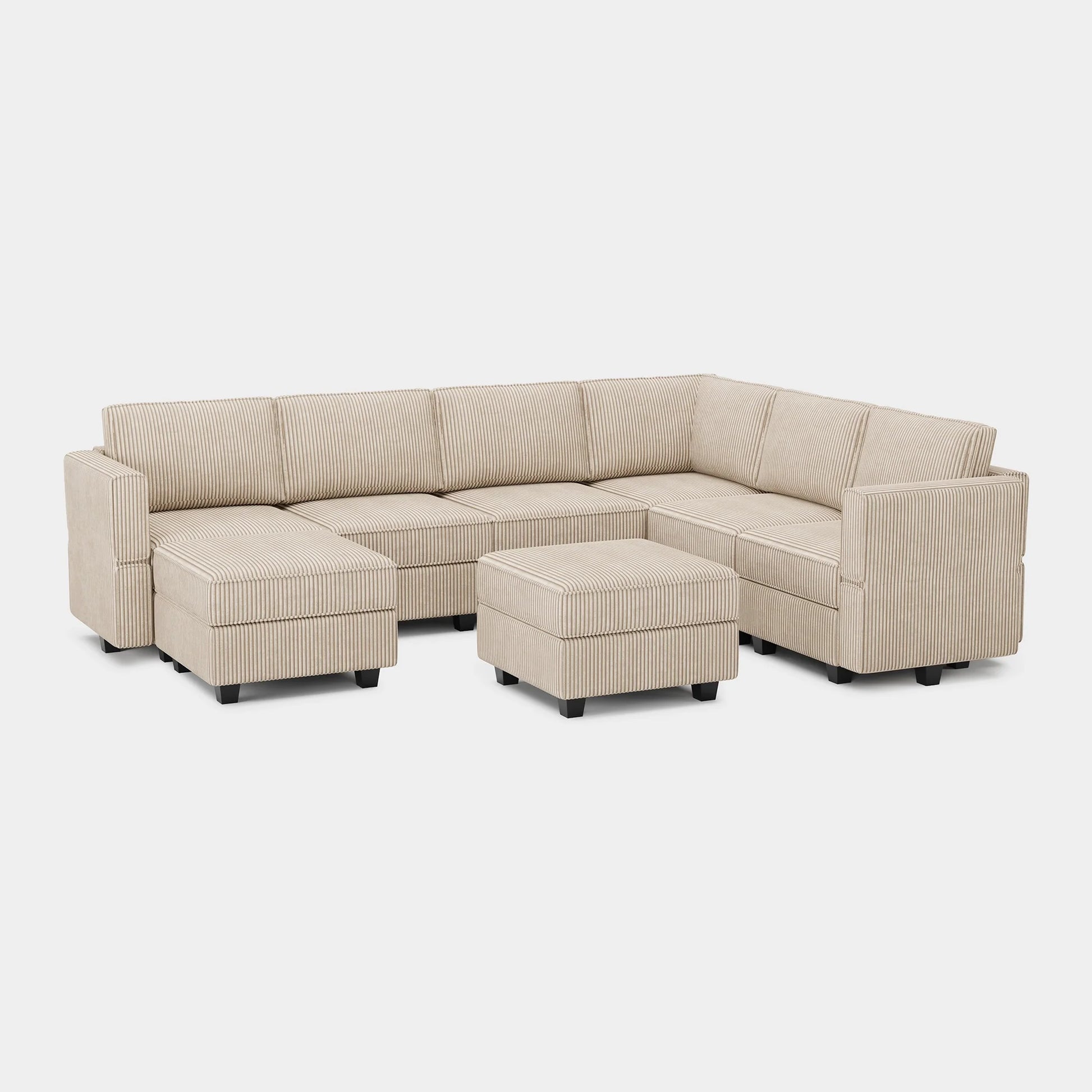 Ivory-Beige-/-Corduroy-A+7B+C