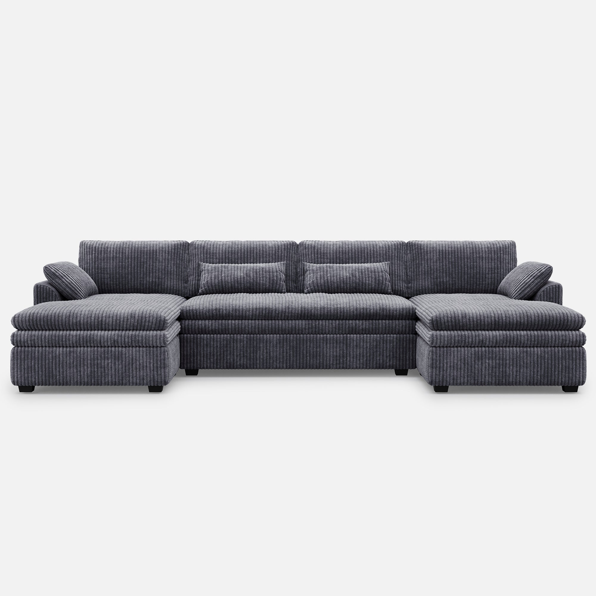 Vayla Oversized Cloud 4 Seats Sofa with Double Chaise