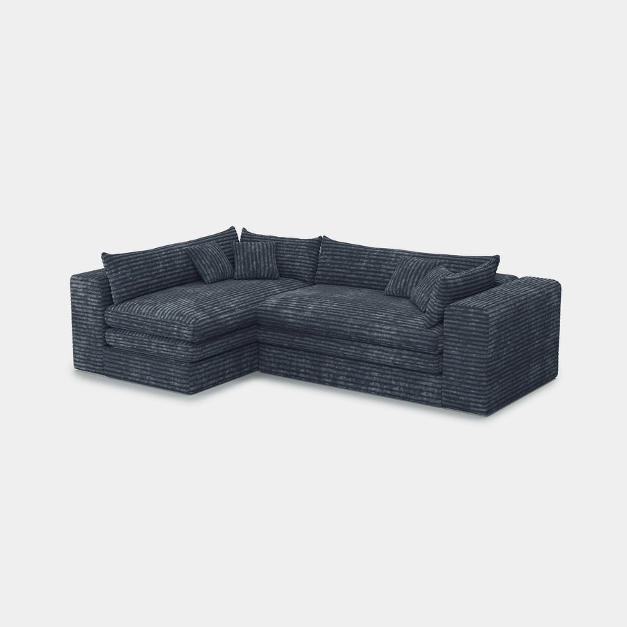 Pewter-Grey-/-Corduroy-4-Seat-L-Shaped-Wide-Sectional