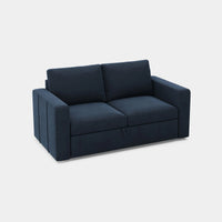 Navy-Blue-/-Velvet-Module-Pullout-Loveseat
