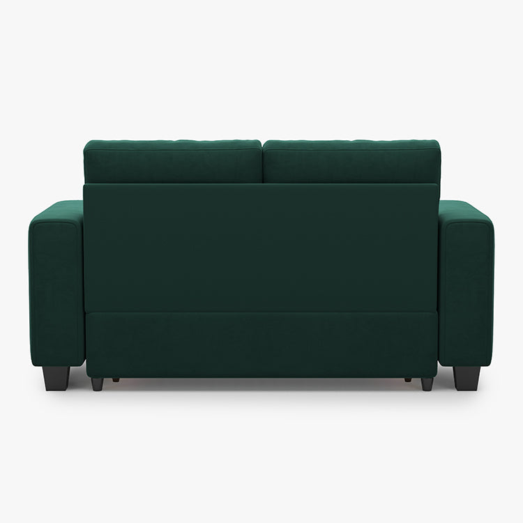 Belffin 4 Seats Modular Velvet Tufted Pull-out Loveseat Sofa