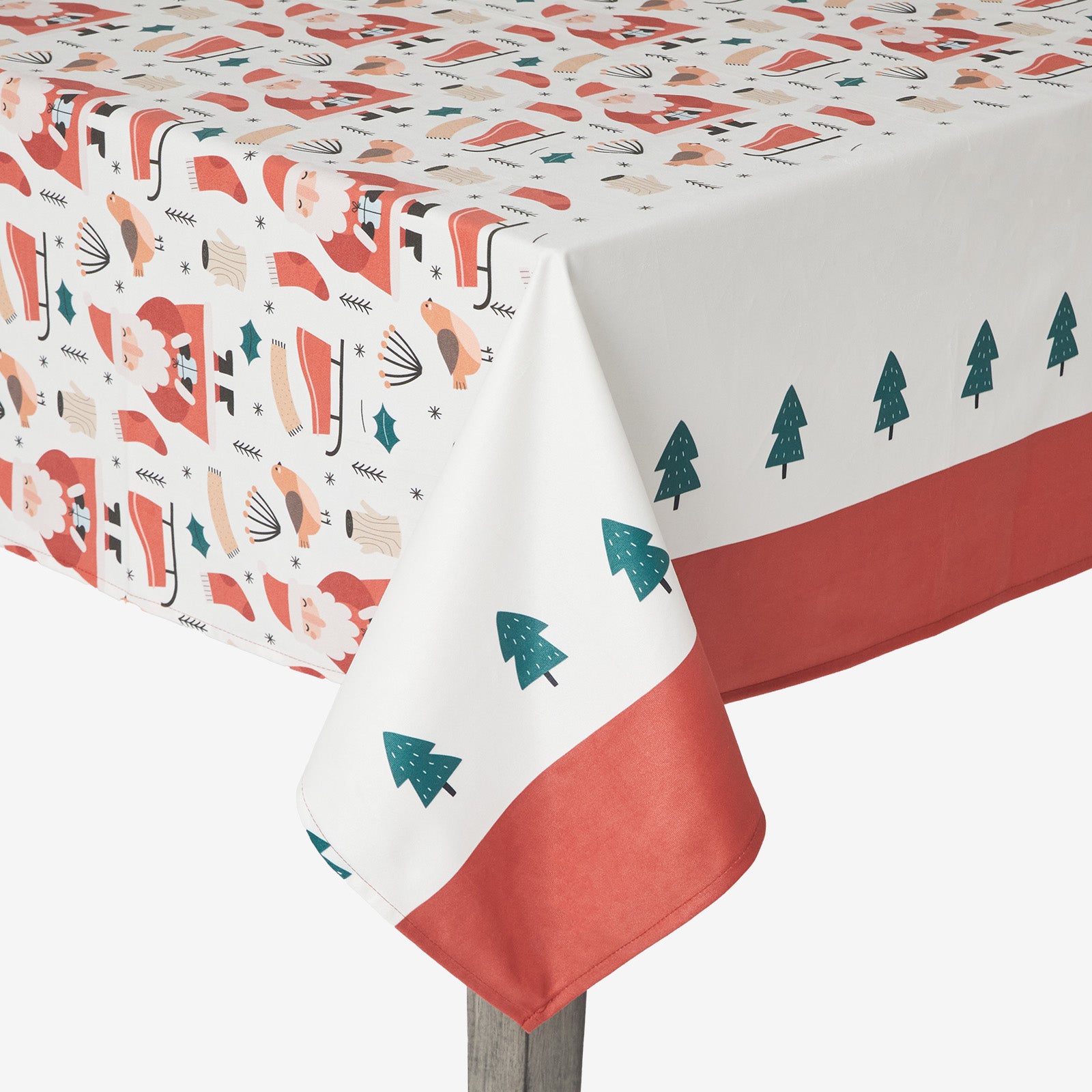 Belffin Jolly Christmas Tablecloth