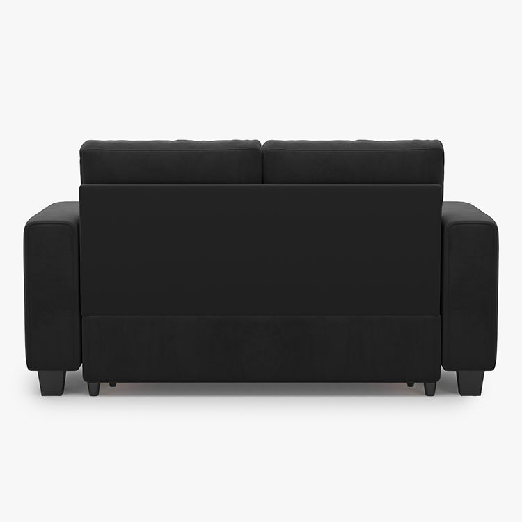 Belffin 4 Seats Modular Velvet Tufted Pull-out Loveseat Sofa