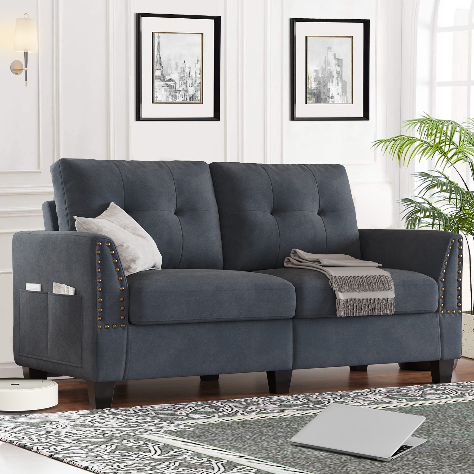 Belffin Sectional Weave Sofa