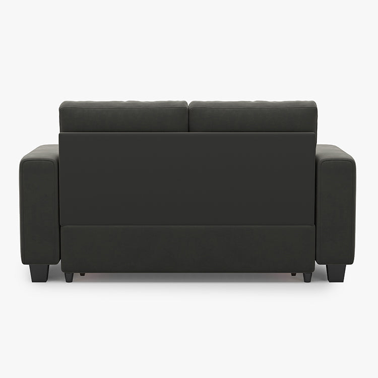 Belffin 4 Seats Modular Velvet Tufted Pull-out Loveseat Sofa