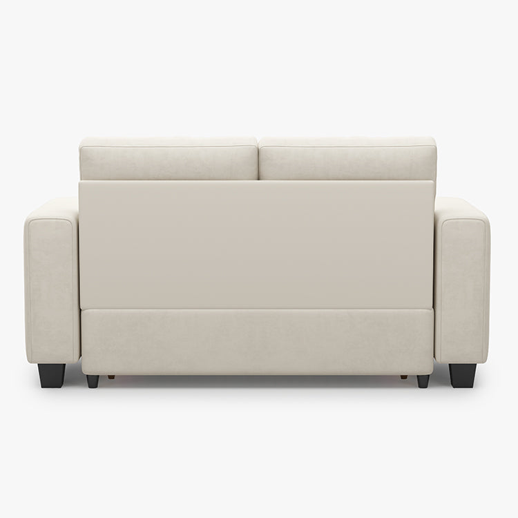 Belffin 4 Seats Modular Velvet Tufted Pull-out Loveseat Sofa