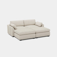 Misty-White-/-Chenille-4-Seat-Pit-Sectional