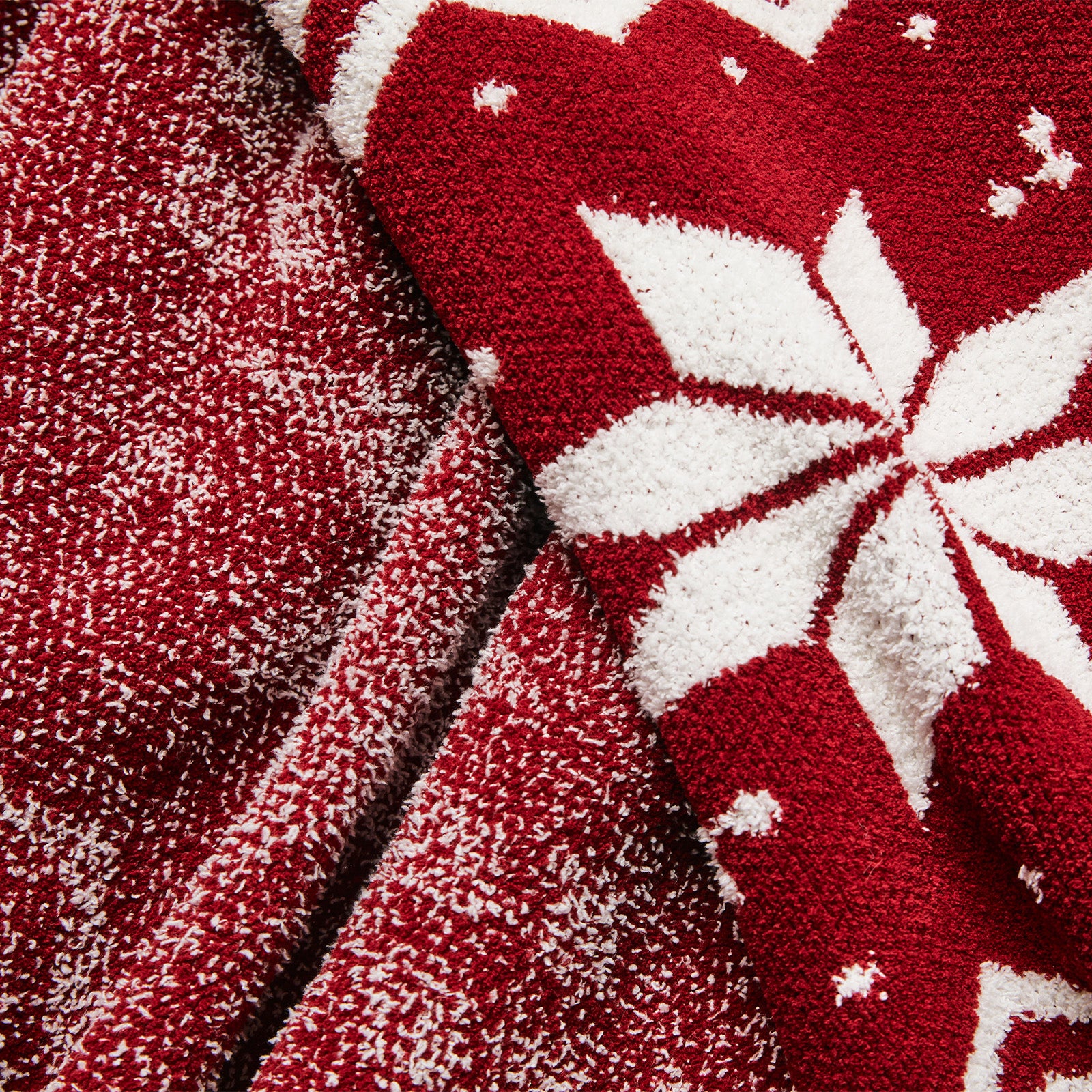 Belffin Snowflake Charm Blanket