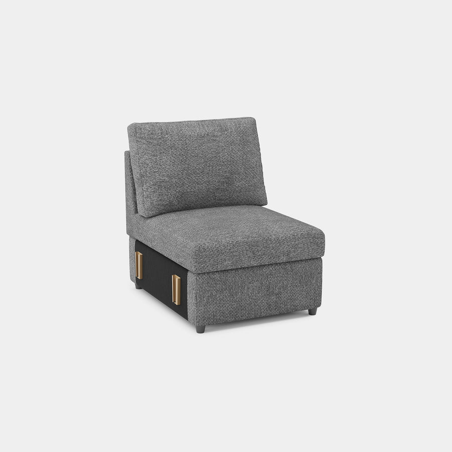 Silver-Grey-/-Chenille-Module-Seat