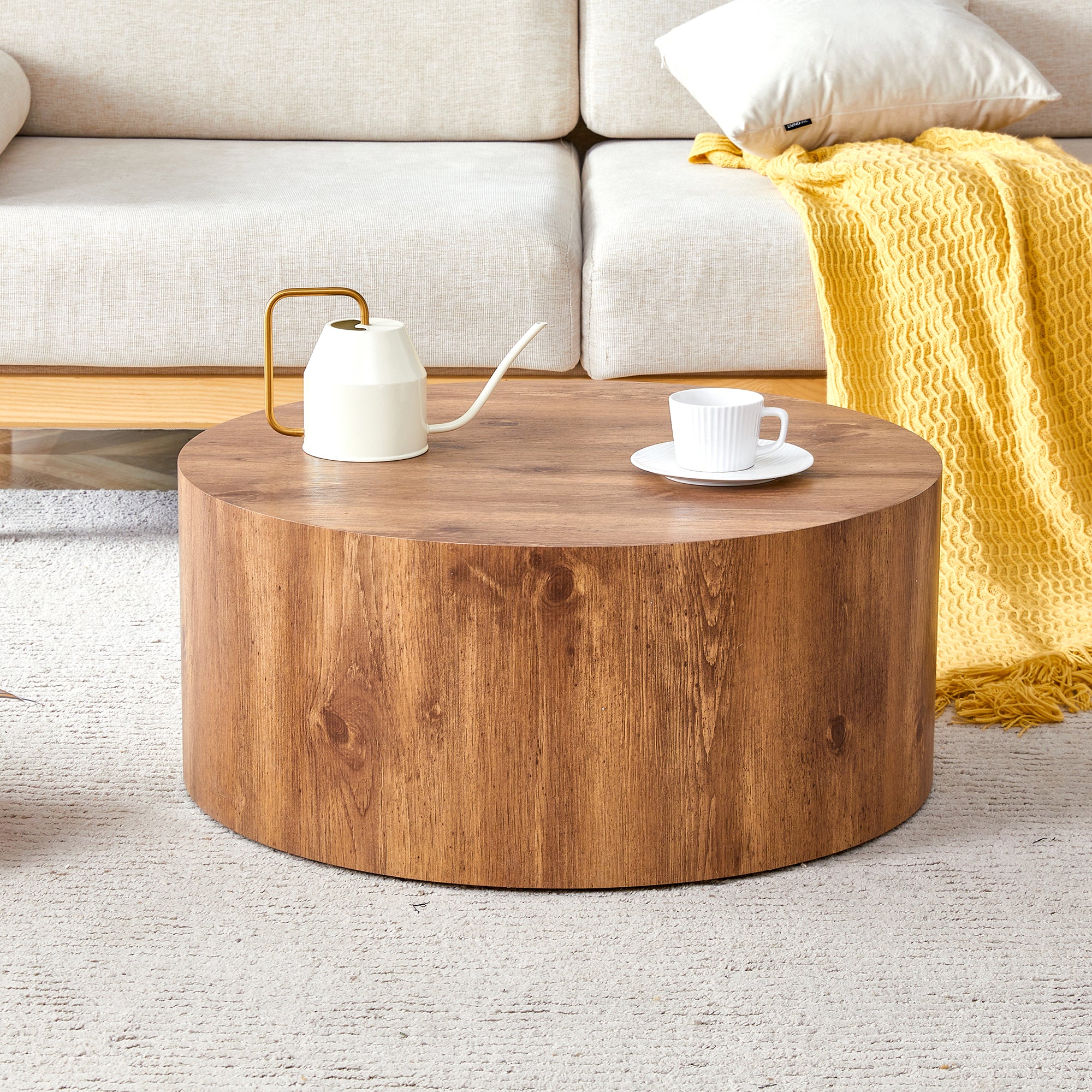 Wood Grain Coffee Table