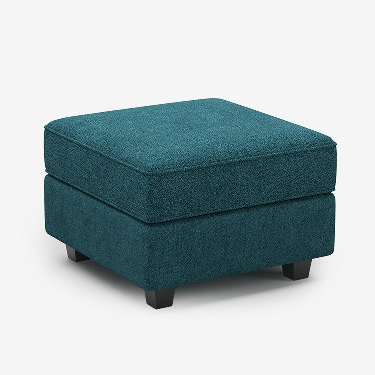 Peacock-Blue-/-Terry-Module-Ottoman