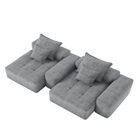 Cloud-Grey-/-Chenille-Loveseat