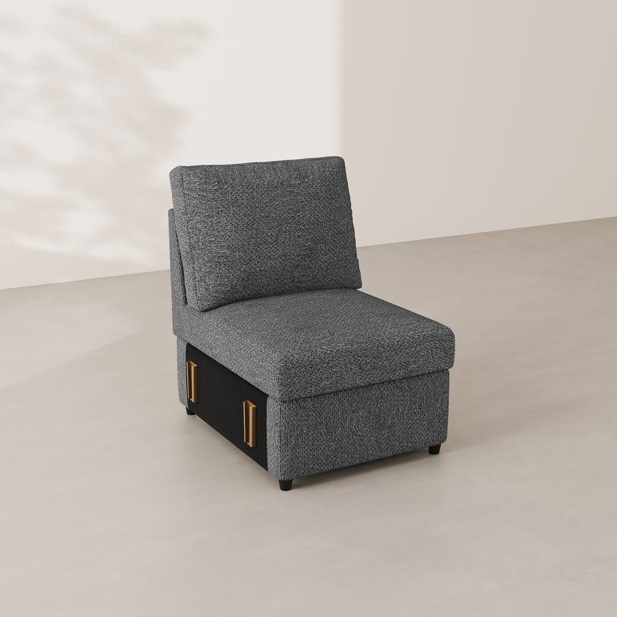 Silver-Grey-/-Chenille-Module-Seat