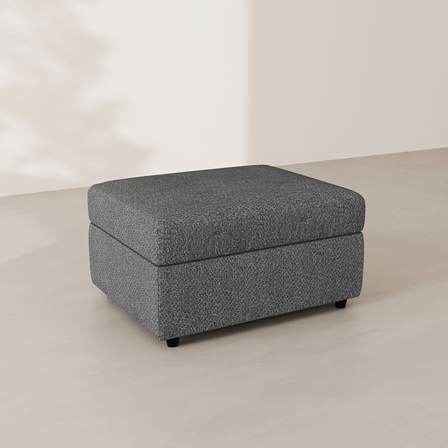 Silver-Grey-/-Chenille-Module-Ottoman