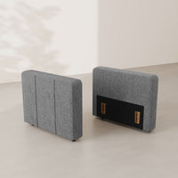 Silver-Grey-/-Chenille-A-Pair of Arms