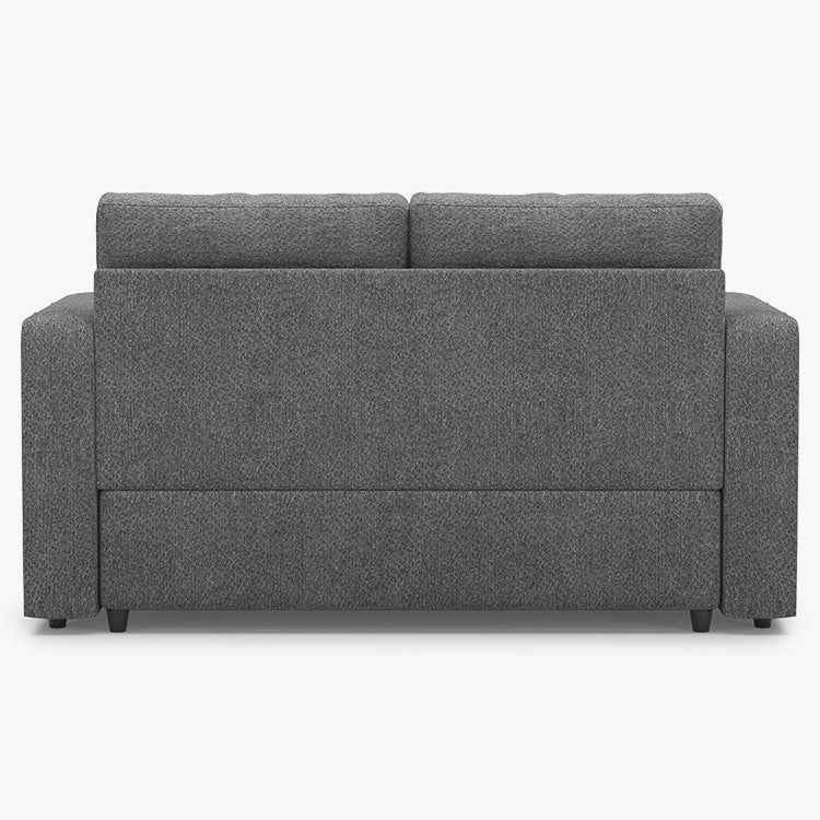 Belffin 2 Seats Modular Chenille Pull-out Loveseat Sofa