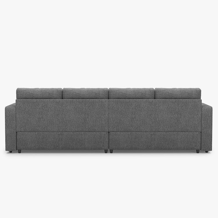 Belffin 4 Seats Modular Chenille Pull-out Sofa