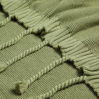 Belffin Botanical Knit Sage Blanket Belffin