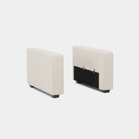 Misty-White-/-Chenille-Module-Pair-of-Arms