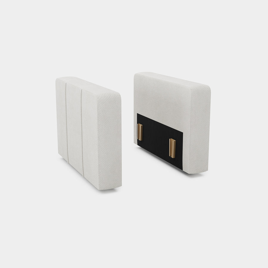 Misty-White-/-Chenille-Module-Pair-of-Arms