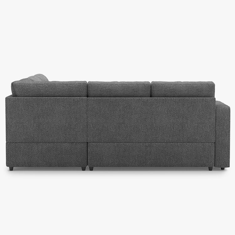 Belffin 5 Seats Modular Chenille Pull-out Sofa