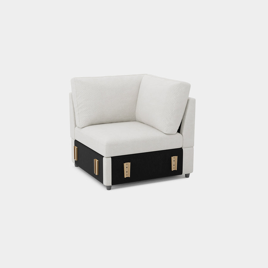 Misty-White-/-Chenille-Module-Corner-Seat
