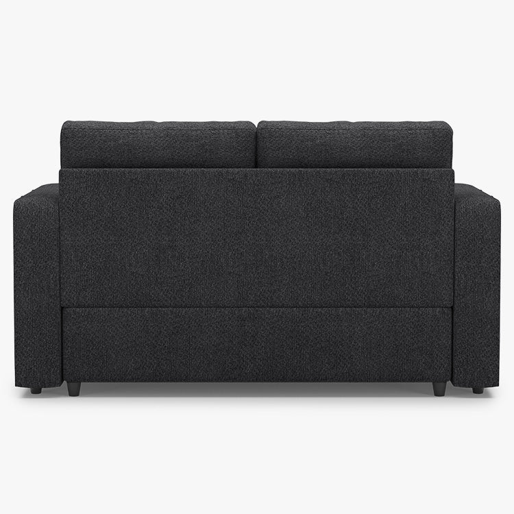 Belffin 2 Seats Modular Chenille Pull-out Loveseat Sofa