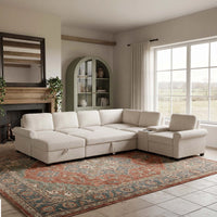Merenia-Misty-White-Modular-Pullout-Sectional-Sofa