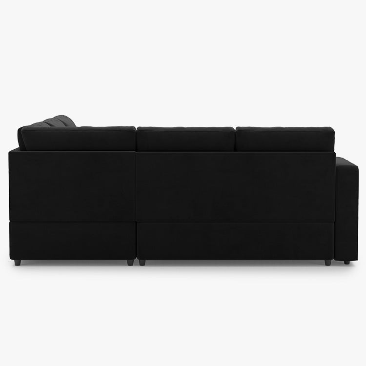 Belffin 5 Seats Modular Velvet Pull-out Sleeper Sofa