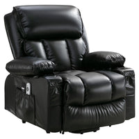 Sand-Black-/-Faux-Leather