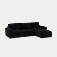 Onyx-Black-/-Corduroy-4-Seat-L-Shaped-Sectional