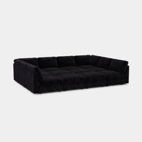 Onyx-Black-/-Corduroy-12-Seat-Pit-Sectional