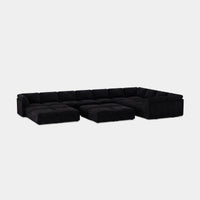 Onyx-Black-/-Corduroy-21-Seat-U-Shaped-Sectional
