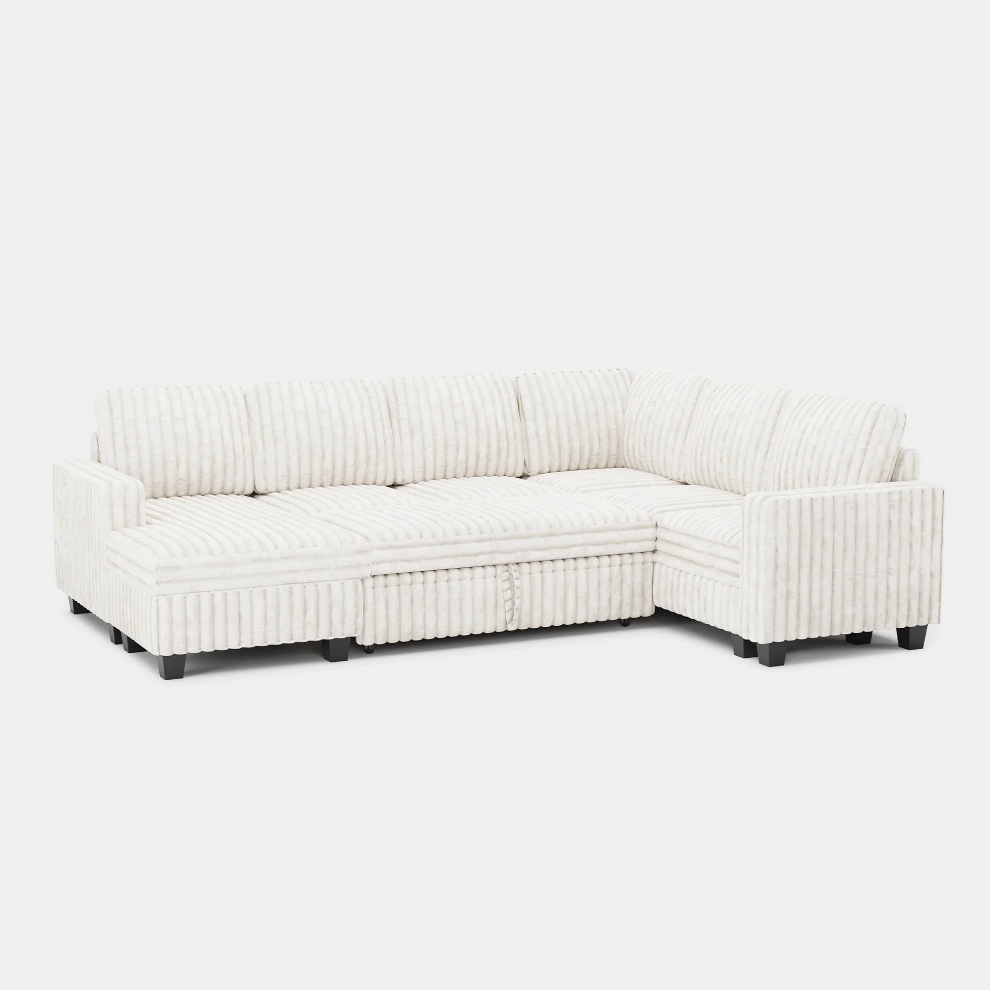 White-Beige-/-Faux-Rabbit-Fur-Corduroy-A+B+D+G+H