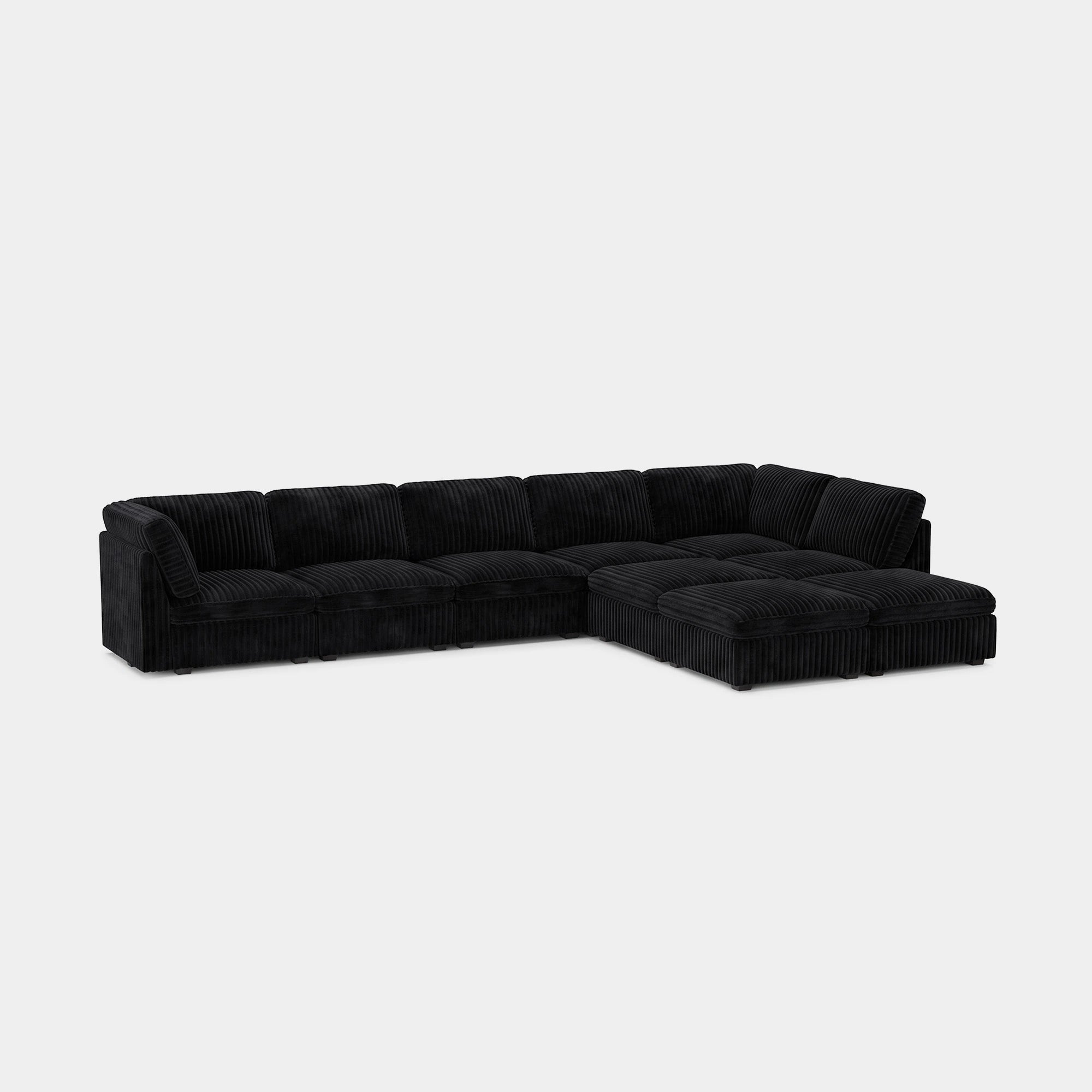 Obsidian-Black-/-Corduroy-9-Seat-L-Shaped-Sectional