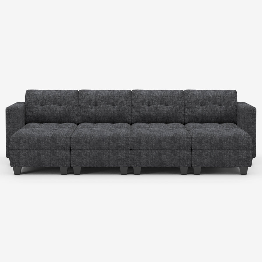 Graphite-Gray-/-Chenille-8-Seat-Open-Pit-Sectional