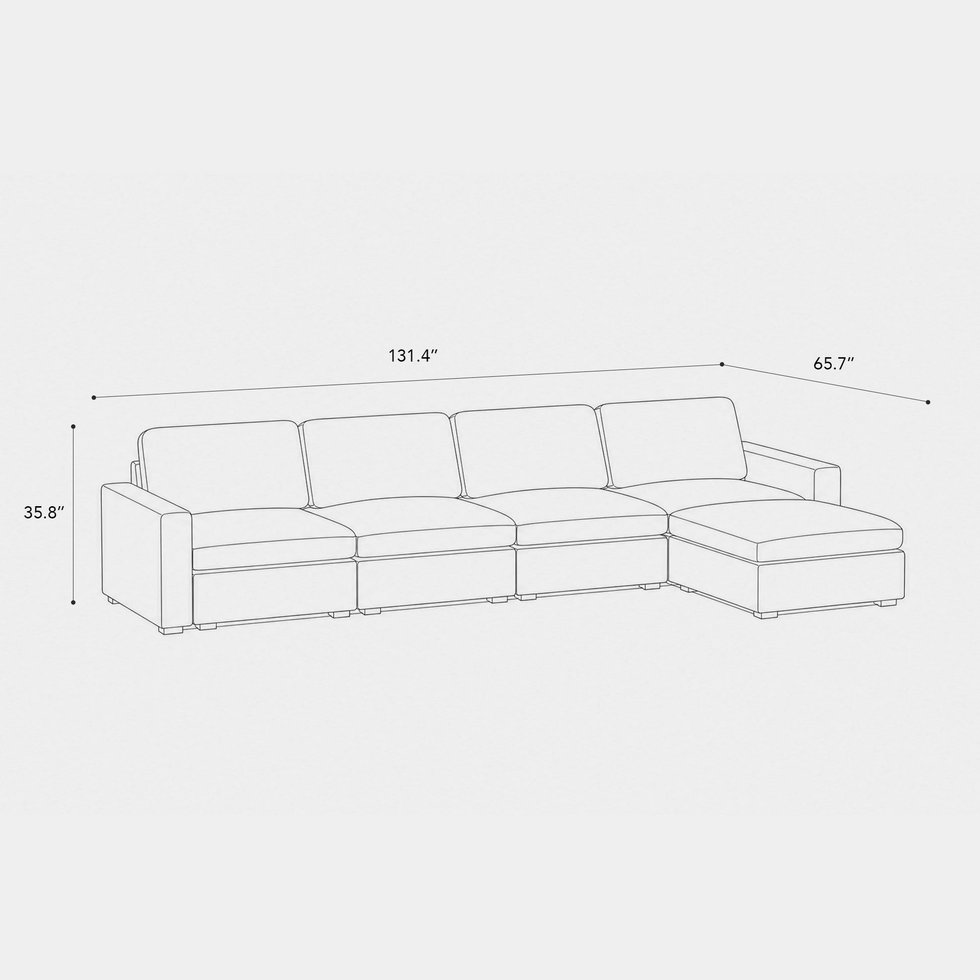 5-Seat-L-Shaped-Sectional-dimension