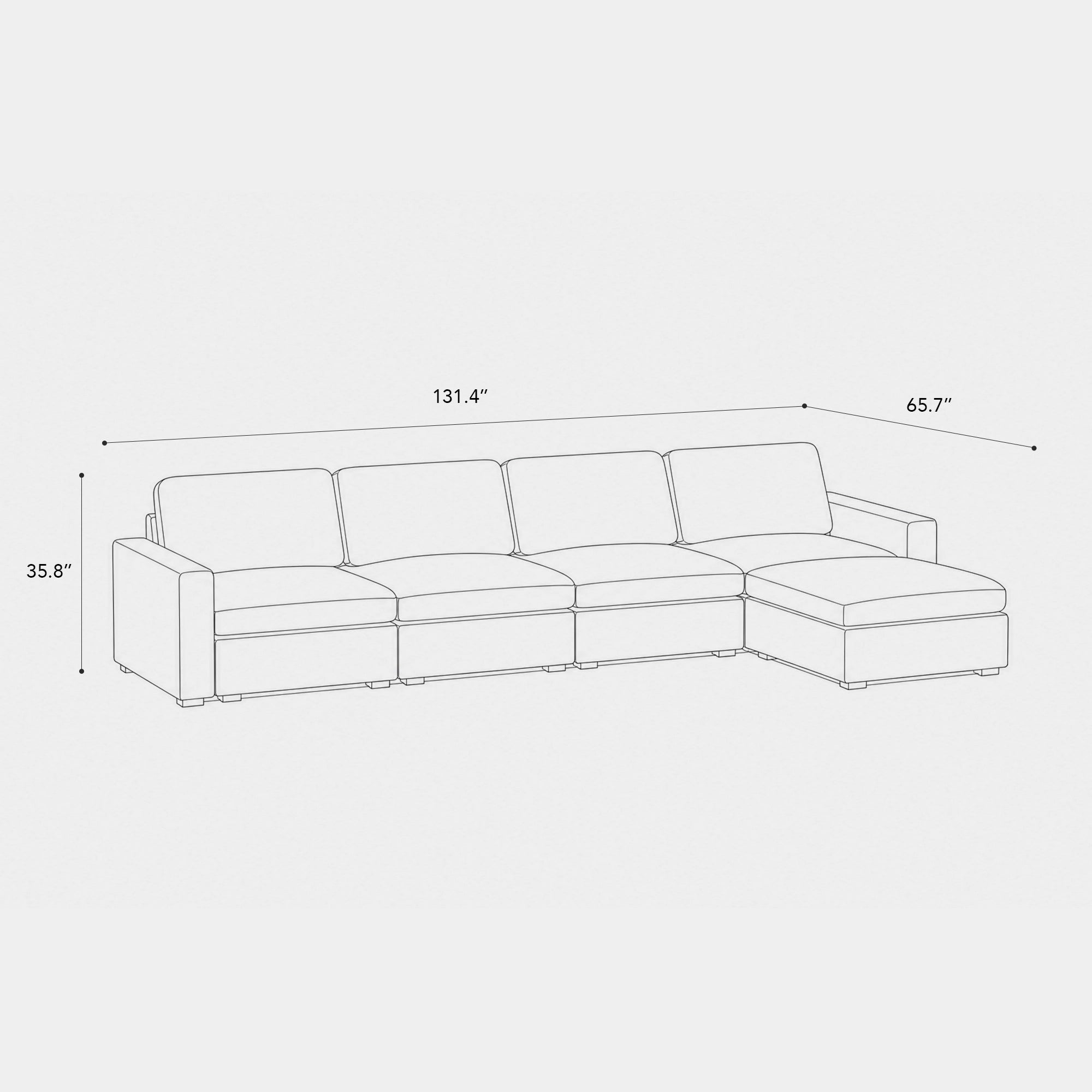 5-Seat-L-Shaped-Sectional-dimension