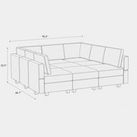 9-Seat-Pit-Sectional-dimension